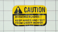 Snapper 14853 Caution Decal - image 2