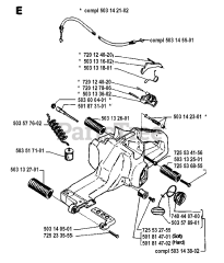 Husqvarna 3120 - Husqvarna Chainsaw (SN: 19942300001 - 19960100000) FUEL TANK