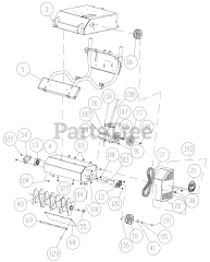 Billy Goat OS 901 SPHD - Billy Goat Overseeder REEL/REEL DRIVE