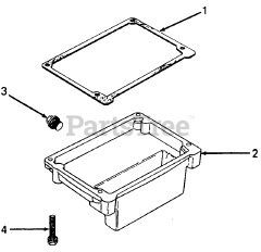 Cub Cadet 1204 (147-610-100) - Cub Cadet Garden Tractor (SN: 756300 - 799999) Oil Pan