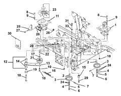 Ariens 992062 (2552 XL) - Ariens Zoom 52" Zero-Turn Mower, 25hp Kohler (SN: 004000 & Above) Transmission