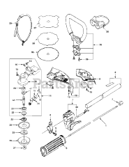 MTD ST 35 - MTD Pro String Trimmer General Assembly