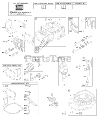Briggs & Stratton 123J09-0188-E1 - Briggs & Stratton Vertical Engine