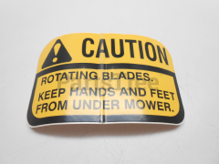 Snapper 14853 Caution Decal - image 1
