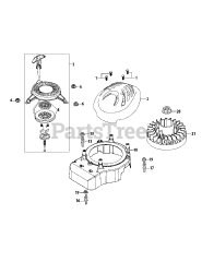 MTD 5P65M0C - MTD Engine 5P65M0C Flywheel &amp; Shroud