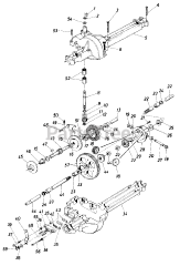 MTD 131-521-000 - MTD Lawn Tractor (1991) Single Speed Transaxle Left Hand