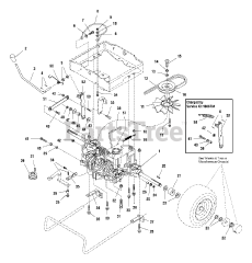 Simplicity 1693459 - Simplicity Express 38" Lawn Tractor, 15.5hp