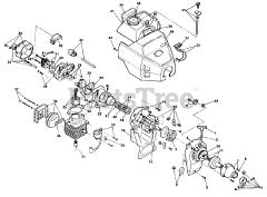 Lawn-Boy 1150 - Lawn-Boy 15" String Trimmer (SN: 812000000 - 899999999) (1989) Engine Model 1480