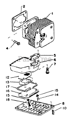 Echo CS-302 S - Echo Chainsaw (SN: 64671 - 99999)