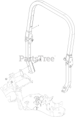 Exmark LZS749AKC724A1 - Exmark 72" Lazer Z S-Series Zero-Turn Mower, Kohler ECV749 (SN: 408644346 - 411294211) (Rev A) (2021) Roll-Over Protection System