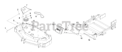 Exmark LHPUV5256 - Exmark Ultra Vac Bagger for 52" & 56" Lazer HP Mower (SN: 790000 - 849999) (2009)