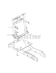 Cub Cadet Yanmar Ex3200 (54ACC4MN727) - Cub Cadet Yanmar Ex Series Compact Tractor Front Frame