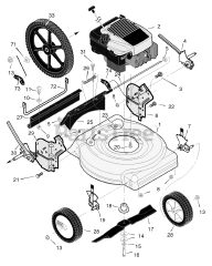 Scotts 204210x8E - Scotts 20" Walk-Behind Mower (2004)