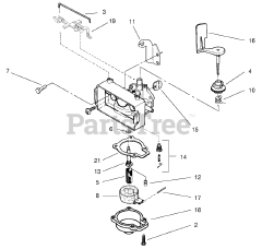 Toro 20711 - Toro 53cm Walk-Behind Mower (SN: 200000001 - 200999999) (2000)
