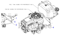 Cub Cadet XT1-LT 42 (13A6A9CS056) - Cub Cadet 42" XT1 Enduro Lawn Tractor (2020) Fuel Accessories
