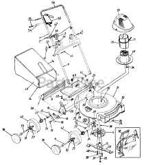 Craftsman 247.370253 (18A-407-099) - Craftsman Walk-Behind Mower, Electric (1998) (Sears)