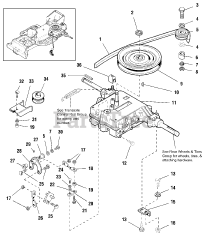 Simplicity 1692760 - Simplicity Regent Lawn Tractor, 16hp Drive &amp; Belt Group