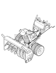 Craftsman 247.888450 (31AH9J6J799) - Craftsman Snow Thrower (2008) (Sears)