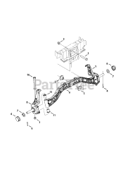 Craftsman 247.204440 (13A7A1ZW099) - Craftsman T8400 Lawn Tractor (2015)