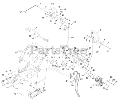 Exmark VT691KA524 - Exmark 52" Vantage Stand-On Mower, Kawasaki FS691V (SN: 312000000 - 312999999) (2012) Control Assembly
