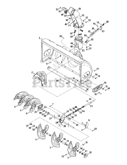 MTD 190-032-101 (OEM-190-032) - MTD 42" 2-Stage Snow Thrower Attachment (2009)