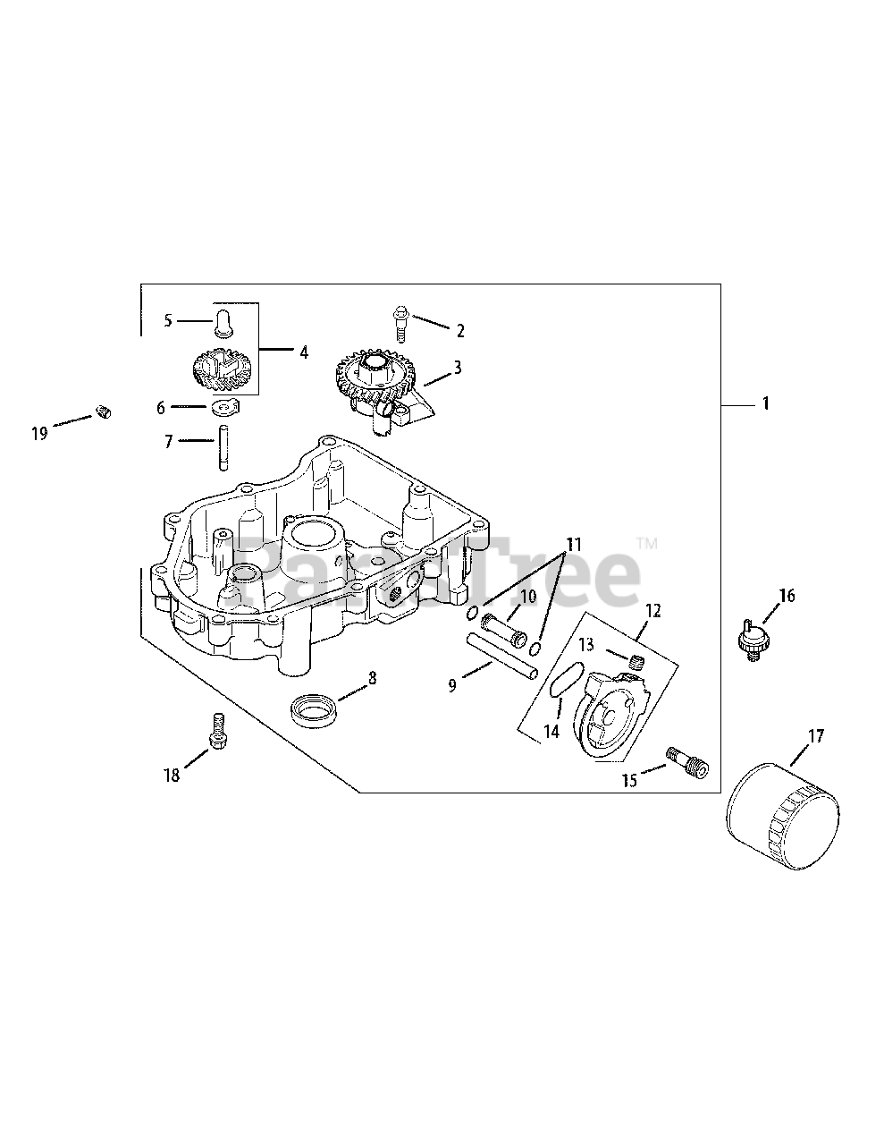 Cub Cadet LT 1046 (13AP11CH010) Cub Cadet 46" Lawn Tractor (2008