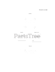 Kawasaki FC420V-FS15 - Kawasaki Engine LABEL