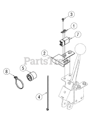 Cub Cadet 234 (39A-234-100) - Cub Cadet Reverse Back-up Alarm att Reverse Back-Up Alarm