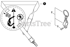 Echo DHCA-2600 - Echo Articulating Hedge Trimmer, Battery (SN: U76800001001 - U76800999999)