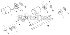 Exmark TR20KO - Exmark Turf Ranger Front Mount Mower, 20hp Kohler (SN: 070000 - 079999) (1992)