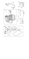 Briggs & Stratton 386777-0154-G1 - Briggs & Stratton Vertical Engine Cylinder Group