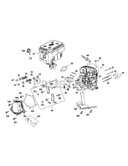 Troy-Bilt 178-L0 - Troy-Bilt Engine 178-L0 Cylinder Head