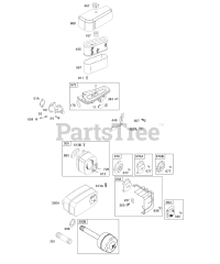 Briggs & Stratton 28B707-0101-01 - Briggs & Stratton Vertical Engine
