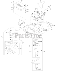 Exmark MG16KA362 - Exmark 36" Metro Walk-Behind Mower, 16hp Kawasaki (SN: 920000 - 999999) (2011) Mower Deck Assembly