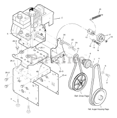 Briggs & Stratton 633124x0A - Briggs & Stratton 33" Snow Thrower (2003)