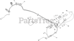 Toro 74055 TA (4000) - Toro 60" Z Master Zero-Turn Mower (SN: 415400000 - 416274271) Wire Harness Assembly No. 139-8078