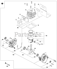 Echo PB-9010 T - Echo Backpack Blower (SN: P56912001001 - P56912999999)