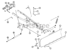 Toro 6-9611 - Toro 54" Snow/Dozer Blade (1969)