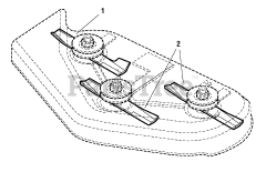 Murray 33149 - Murray Replacement Mower Blades Replacement Mower Blades (33149)