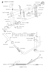 Husqvarna 343 R - Husqvarna String Trimmer (SN: 20031800001 - 20043100000) HANDLE &amp; CONTROLS 2