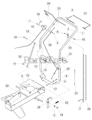 Bear Cat SG 340 - Bear Cat Stump Grinder, 340cc Honda (SN: A08032 - A08039)