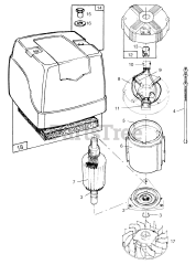 Briggs & Stratton 101120-0111-XX - Briggs & Stratton Electric Motor