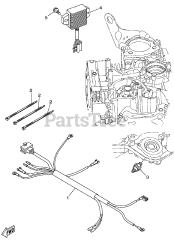 Gravely 08201322 - Gravely MX825v Yamaha Replacement Engine