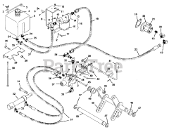 Gravely 987007 (24-G) - Gravely Lawn Tractor (SN: 000101 & Above)