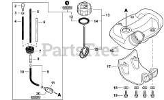 Echo SRM-266 - Echo String Trimmer (SN: U54212001001 - U54212999999)