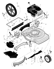Briggs & Stratton 223310x24B - Briggs & Stratton 22" Walk-Behind Mower (2003) (Meijer)