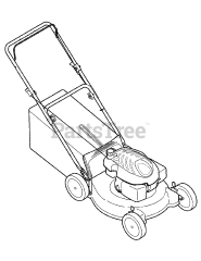 Yard Machines 11A-41MY229 - Yard Machines Walk-Behind Mower (2008) (Home Depot)