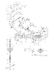 RedMax CZT 72 x (967943501-00) - RedMax 72" Zero-Turn Riding Mower (2018-07)