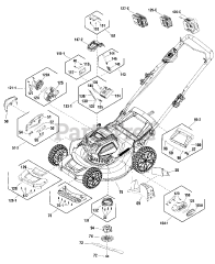Snapper ESXD WM82 (80076031) - Snapper XD 82V 21" Walk-Behind Mower