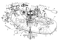 Toro 55660 - Toro 44" Side-Discharge Mower Deck (1990)